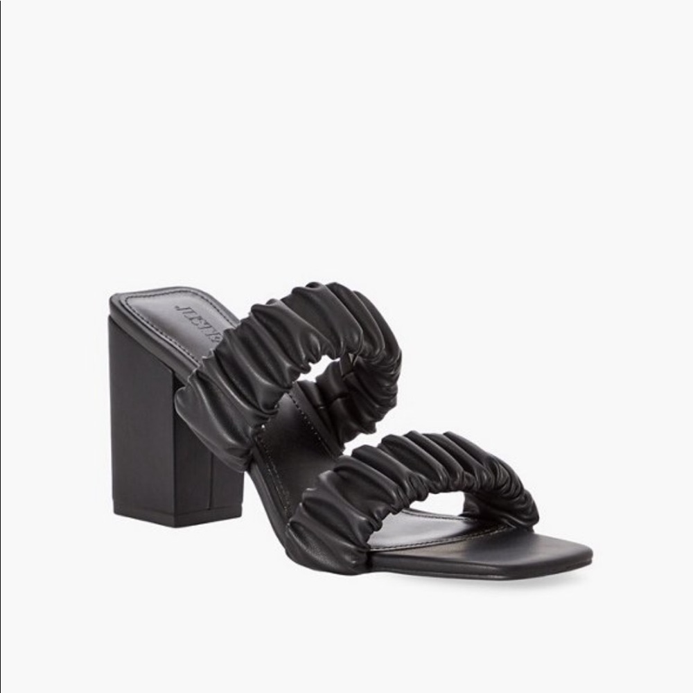 Slip On Heeled Sandal